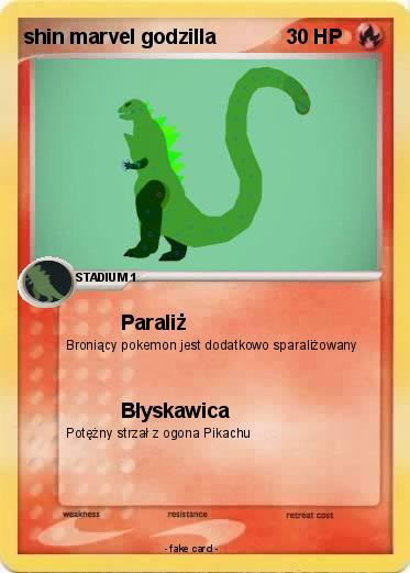 Pokemon shin marvel godzilla