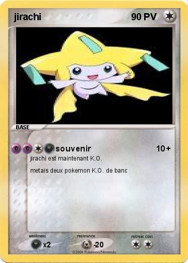 Pokemon jirachi