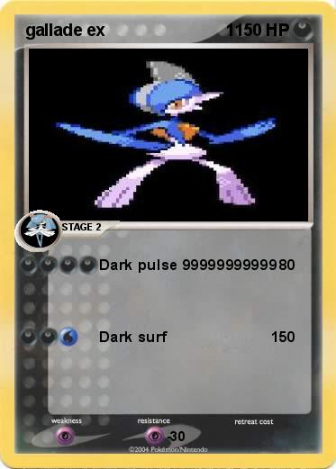 Pokemon gallade ex                          1