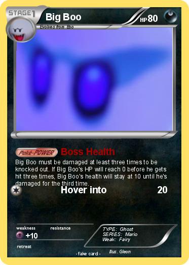 Pokemon Big Boo