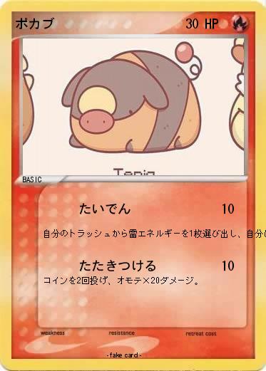 Pokemon ポカブ