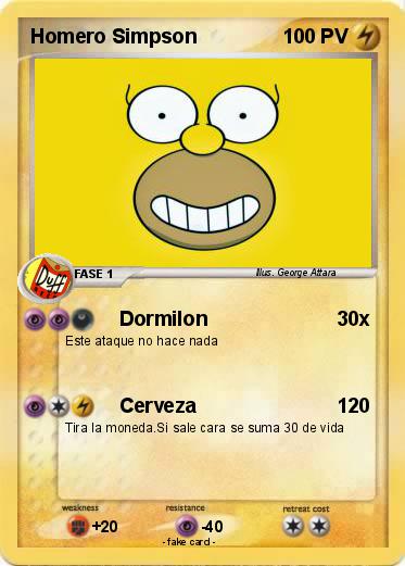 Pokemon Homero Simpson
