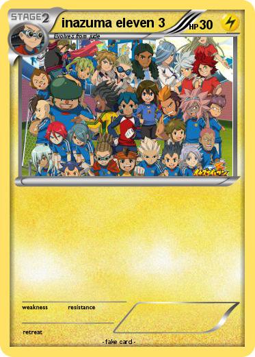 Pokemon inazuma eleven 3