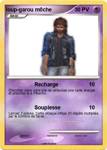 Pokemon loup-garou m0che