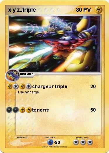 Pokemon x y z..triple