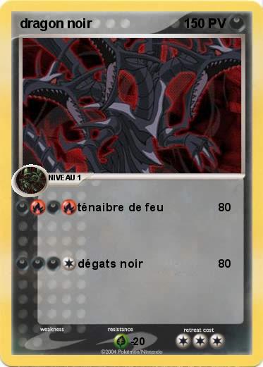 Pokemon dragon noir