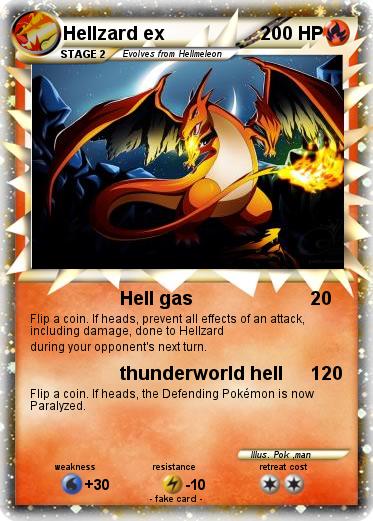Pokemon Hellzard ex