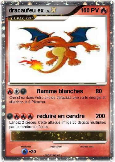 Pokemon dracaufeu ex