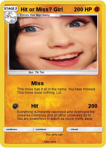 Pokemon Hit or Miss? Girl