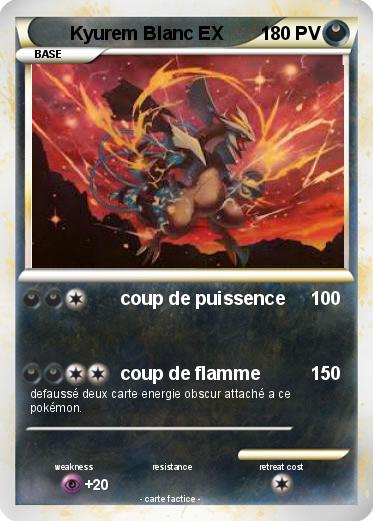 Pokemon Kyurem Blanc EX