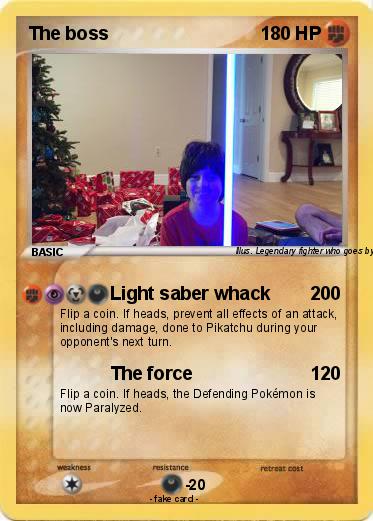 Pokemon The boss