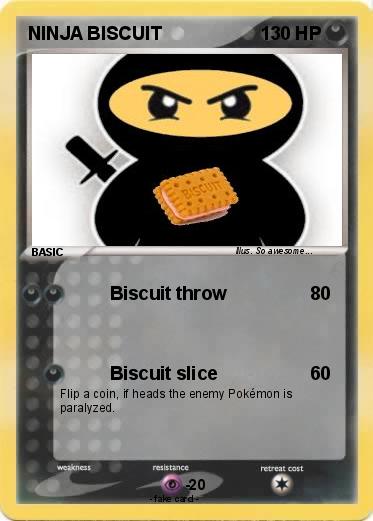 Pokemon NINJA BISCUIT