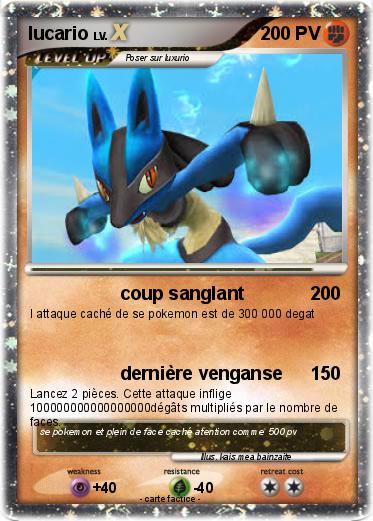Pokemon lucario