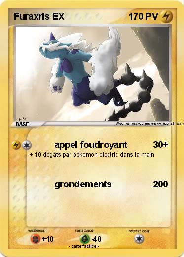 Pokemon Furaxris EX