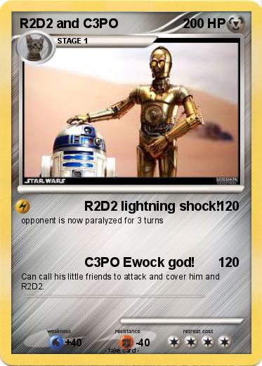 Pokemon R2D2 and C3PO