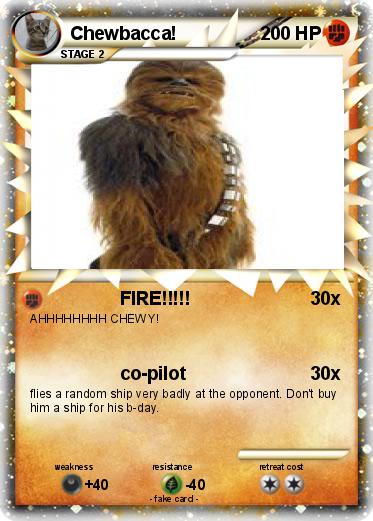 Pokemon Chewbacca!