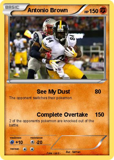 Pokemon Antonio Brown
