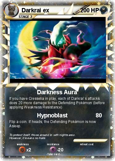 Pokemon Darkrai ex