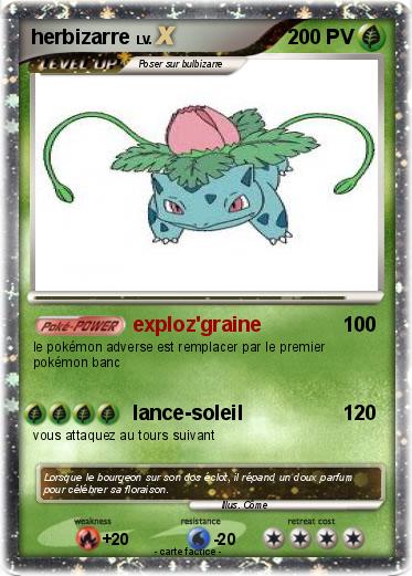 Pokemon herbizarre