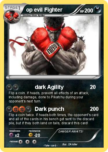 Pokemon op evil Fighter