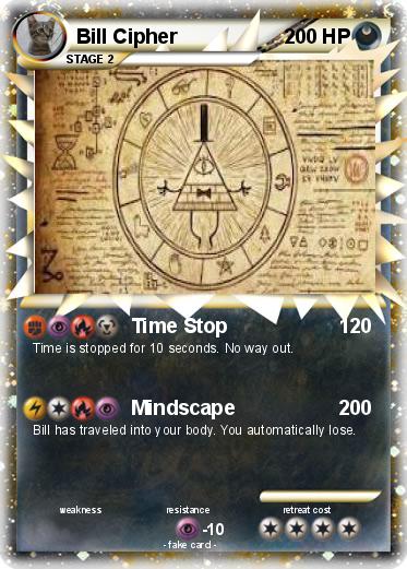 Pokemon Bill Cipher