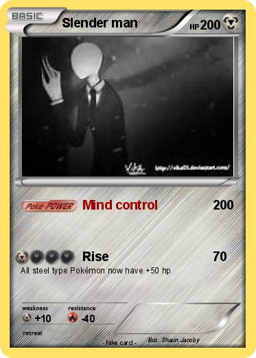 Pokemon Slender man