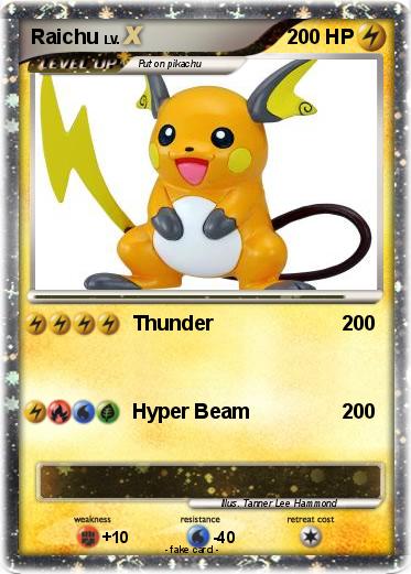 Pokemon Raichu