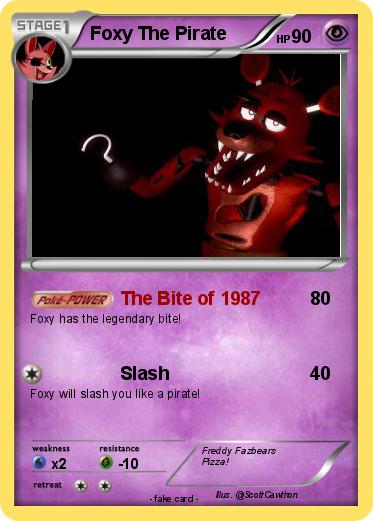 Pokemon Foxy The Pirate