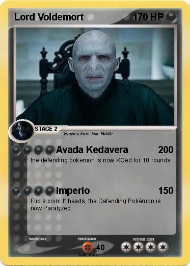 Pokemon Lord Voldemort