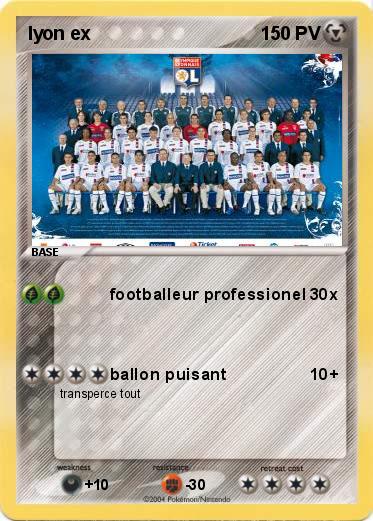Pokemon lyon ex