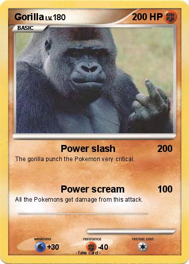 Pokemon Gorilla