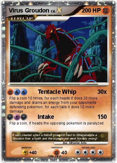 Pokemon Virus Groudon