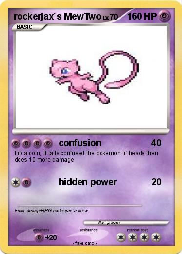 Pokemon rockerjax`s MewTwo