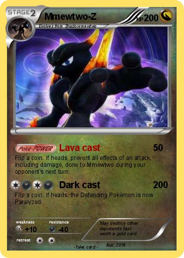 Pokemon Mmewtwo-Z
