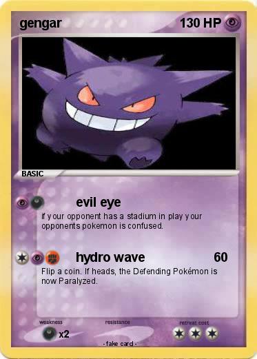 Pokemon gengar