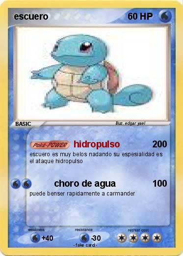 Pokemon escuero