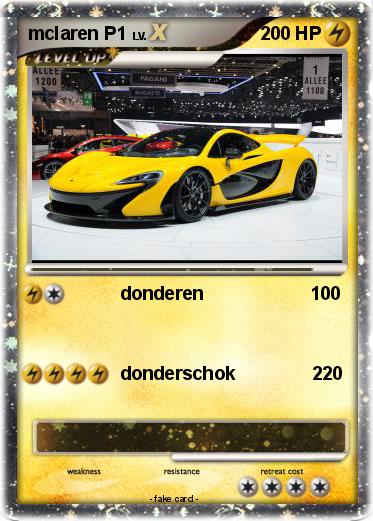 Pokemon mclaren P1