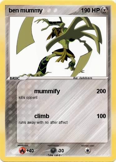 Pokemon ben mummy