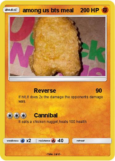 Pokemon among us bts meal