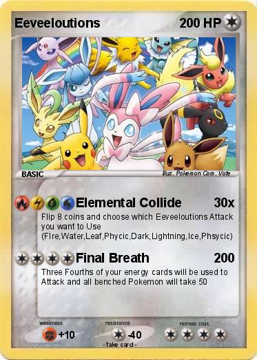 Pokemon Eeveeloutions