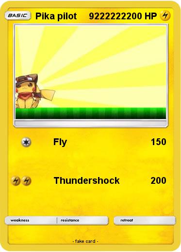 Pokemon Pika pilot     9222222