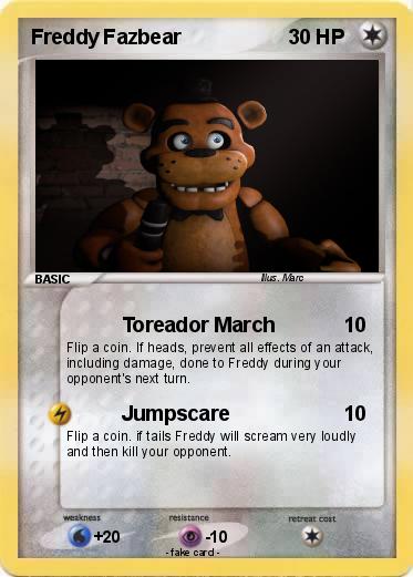 Pokemon Freddy Fazbear