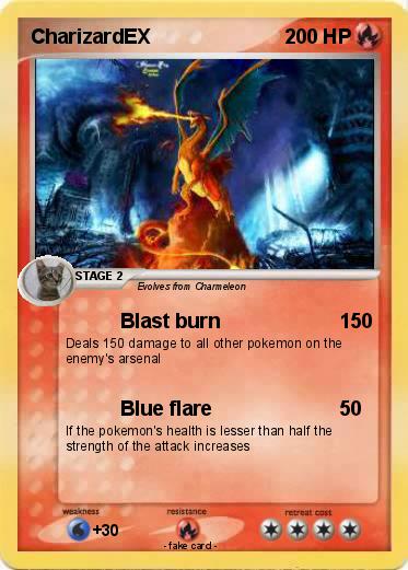 Pokemon CharizardEX