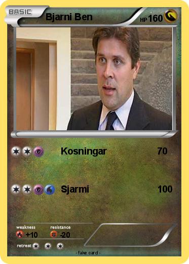 Pokemon Bjarni Ben