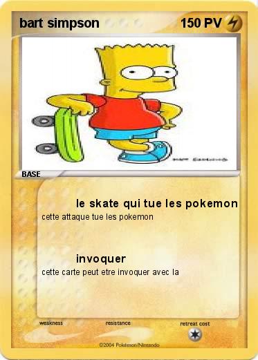 Pokemon bart simpson