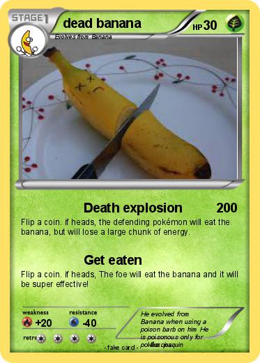 Pokemon dead banana