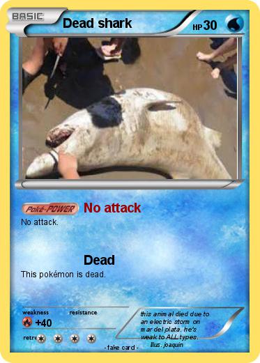 Pokemon Dead shark