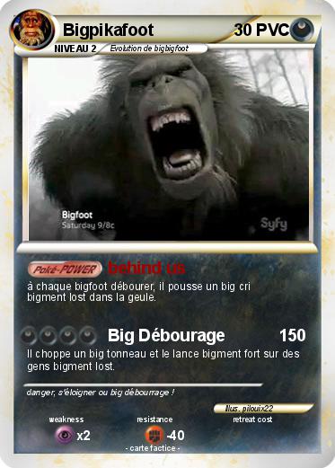 Pokemon Bigpikafoot                           C