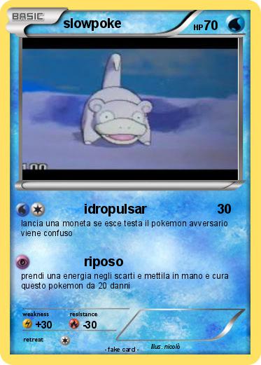 Pokemon slowpoke