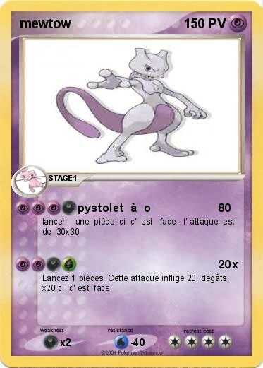 Pokemon mewtow